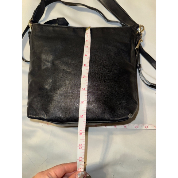 Old Navy Bucket Bag Tote Crossbody Shoulder Bag Medium Black - Picture 4 of 11